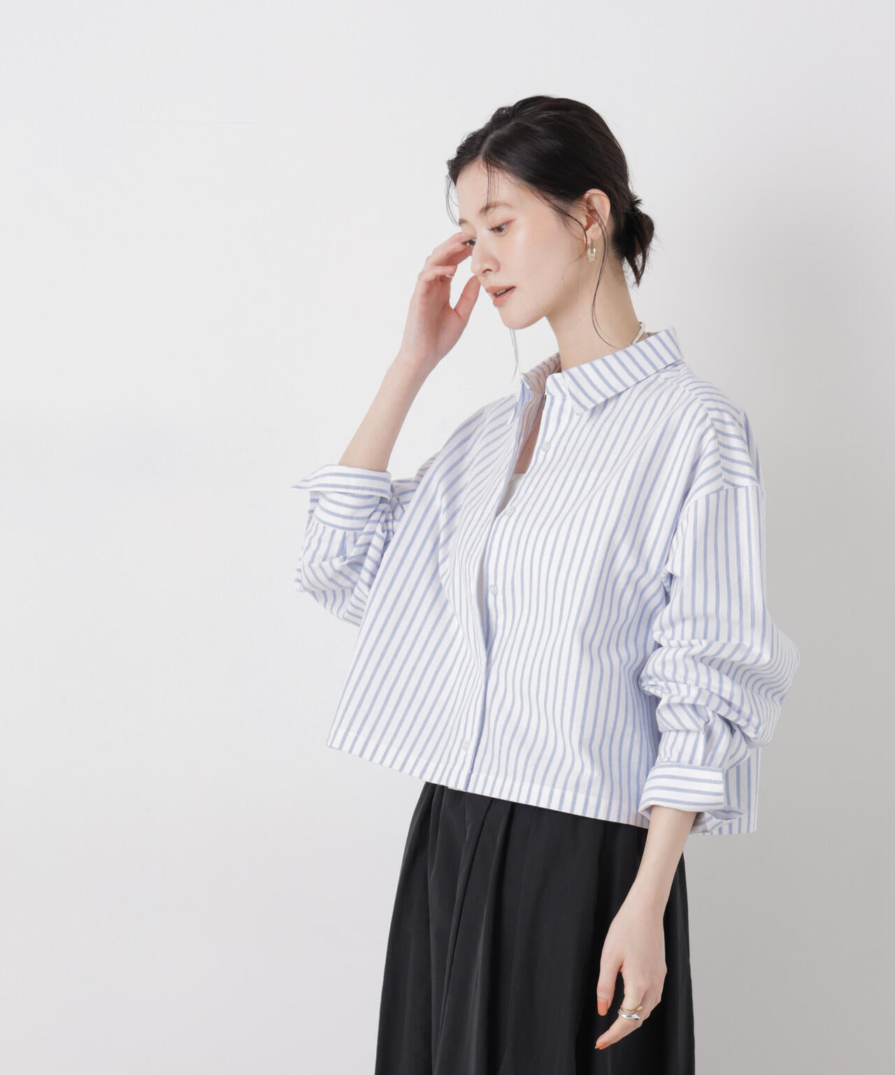 オックスクロップドシャツ 6736120312