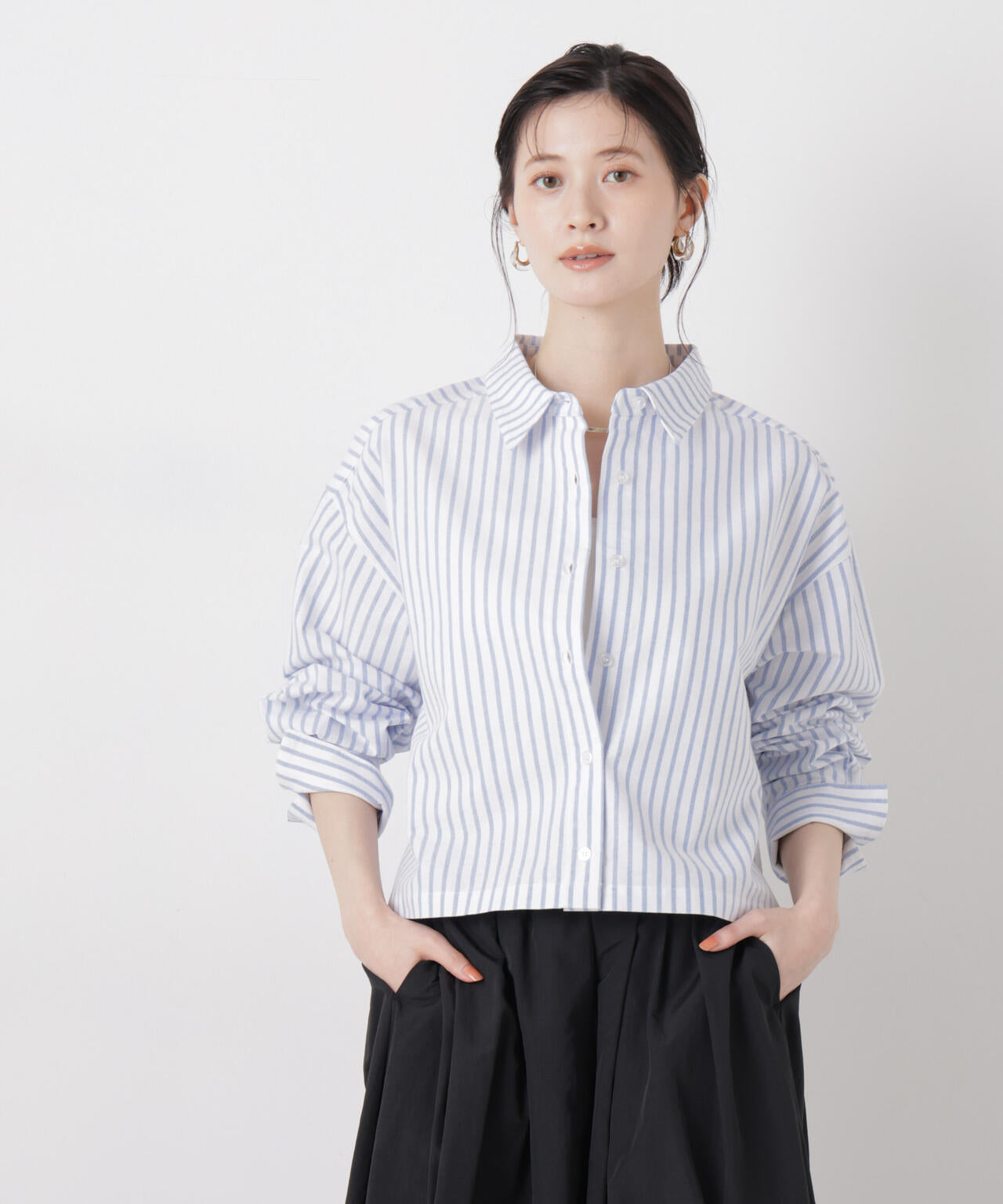 オックスクロップドシャツ 6736120312