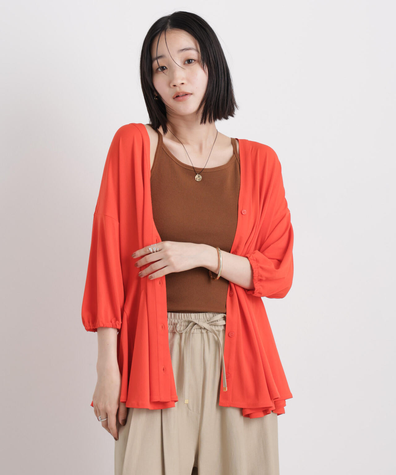 165cm　B:80 W:59 H:85 着用サイズ：F