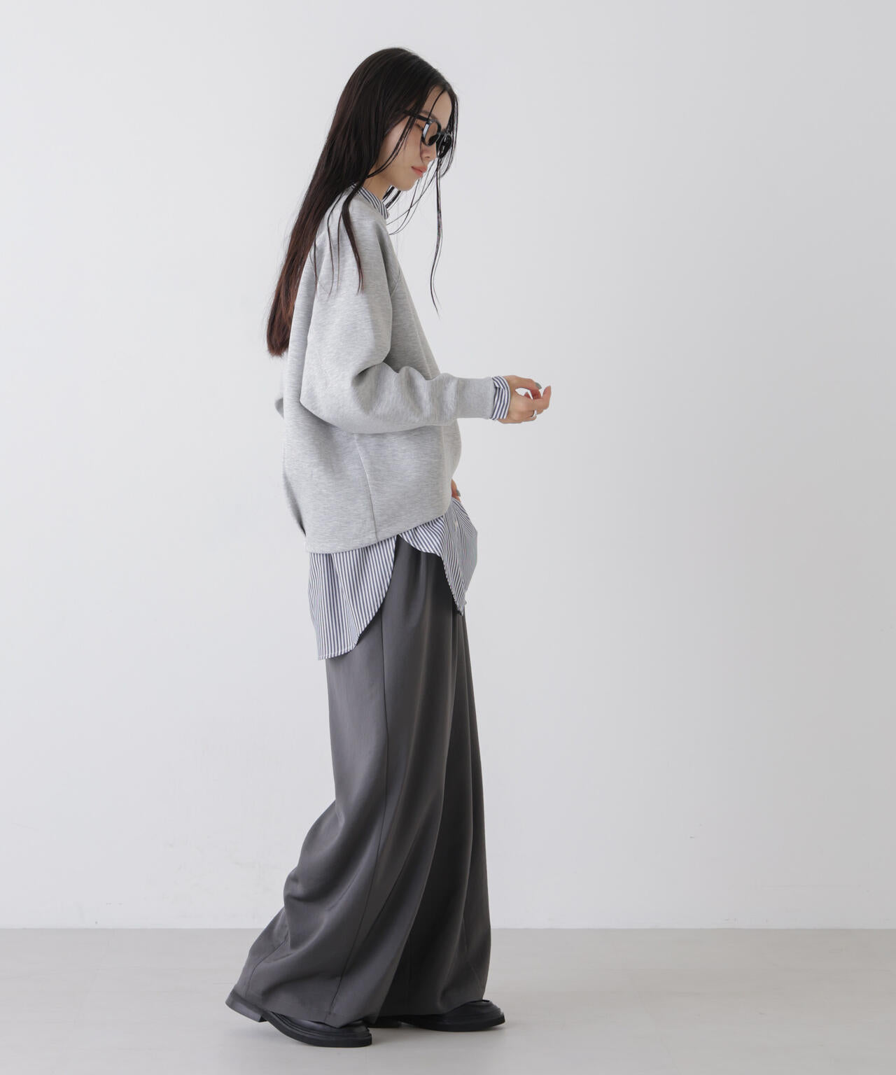 ソフトダンボールドルマンコクーンシルエットプルオーバー 6736123302