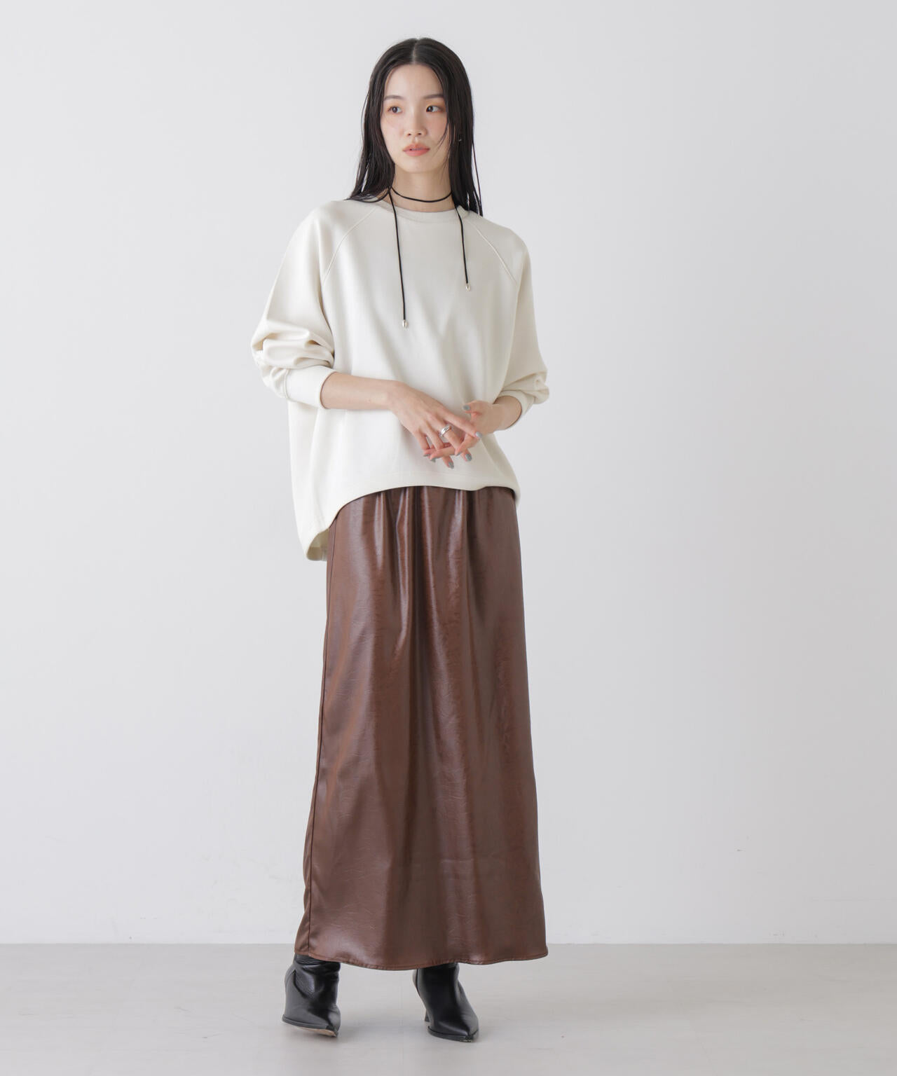 ソフトダンボールドルマンコクーンシルエットプルオーバー 6736123302