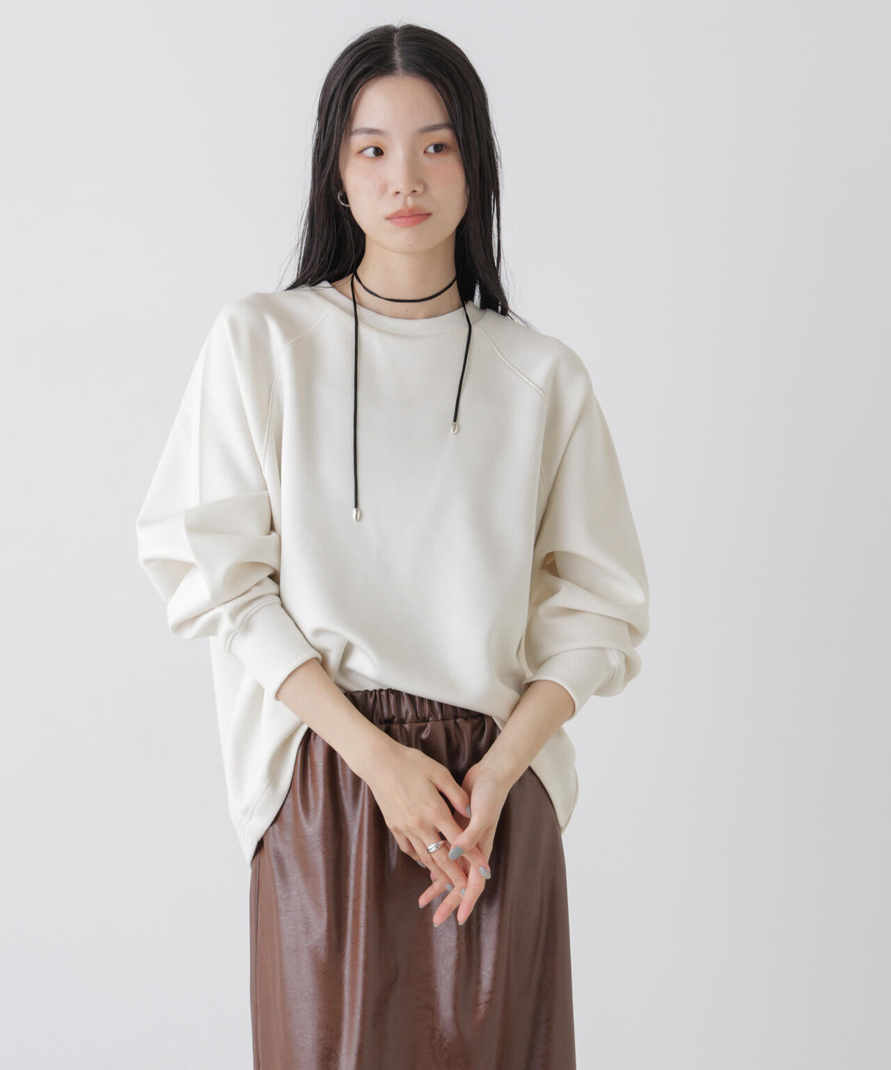 ソフトダンボールドルマンコクーンシルエットプルオーバー 6736123302