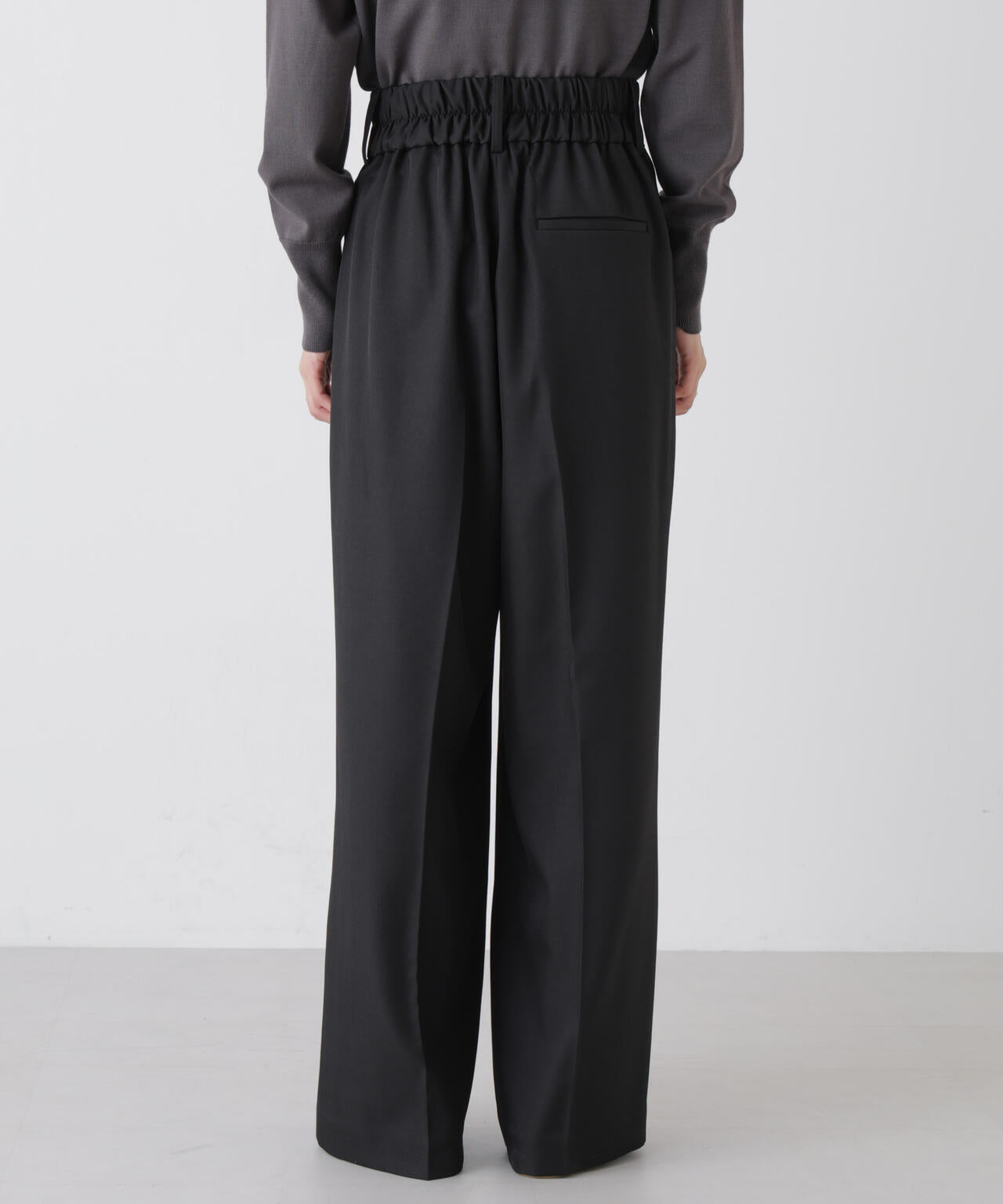 ハイウエストツータックワイドパンツ 6736127303