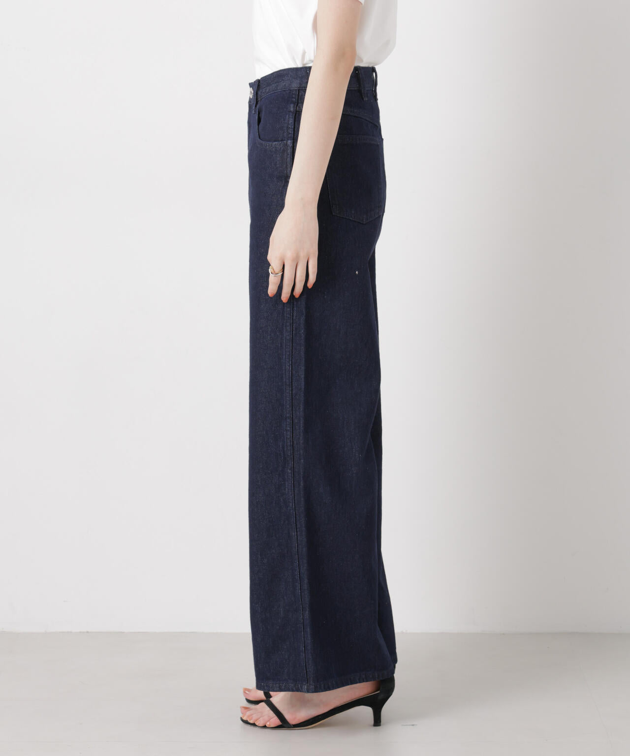 ワイドバギーデニムパンツ 6736127305