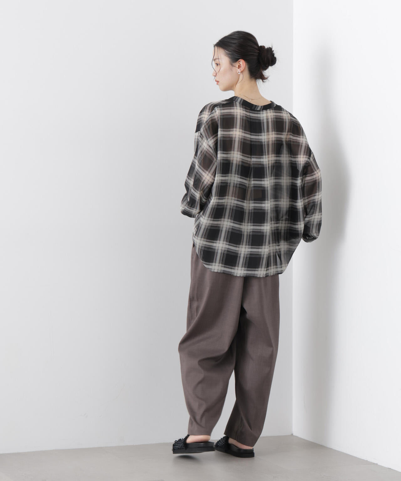 カーブシルエットイージーパンツ(セットアップ可) 6736127311