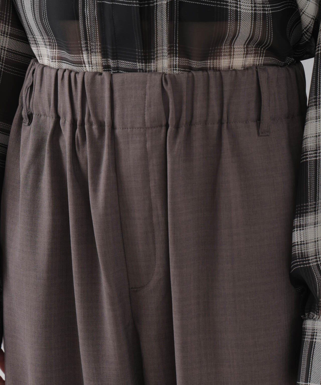 カーブシルエットイージーパンツ(セットアップ可) 6736127311