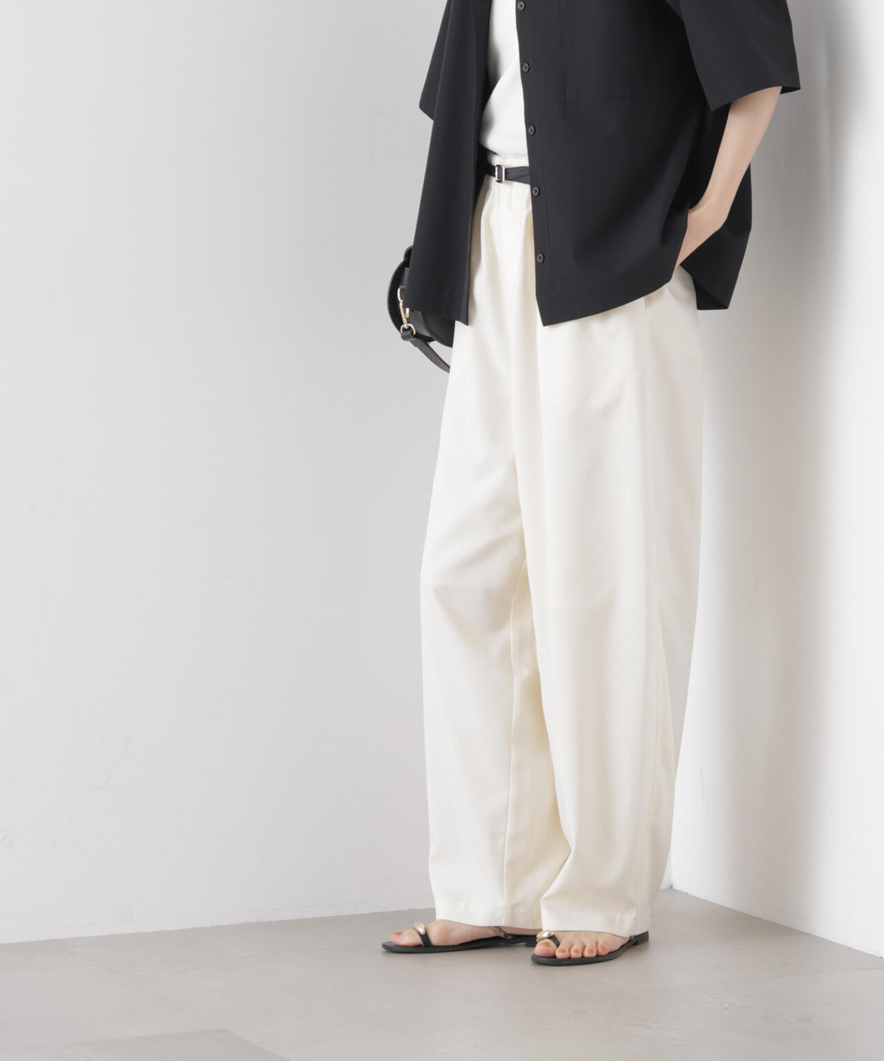 カーブシルエットイージーパンツ(セットアップ可) 6736127311