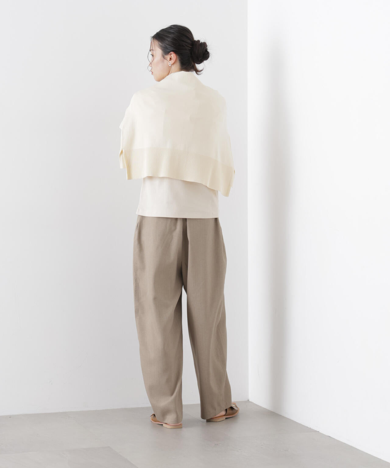 カーブシルエットイージーパンツ(セットアップ可) 6736127311