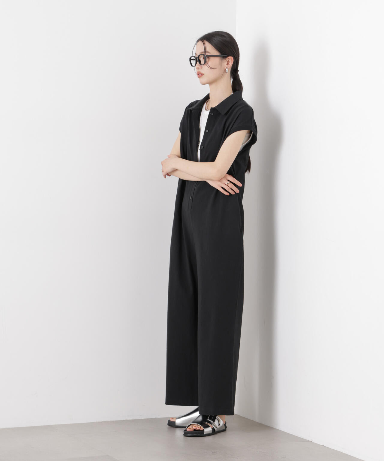 ポロサロペットカットパンツ 6736127321