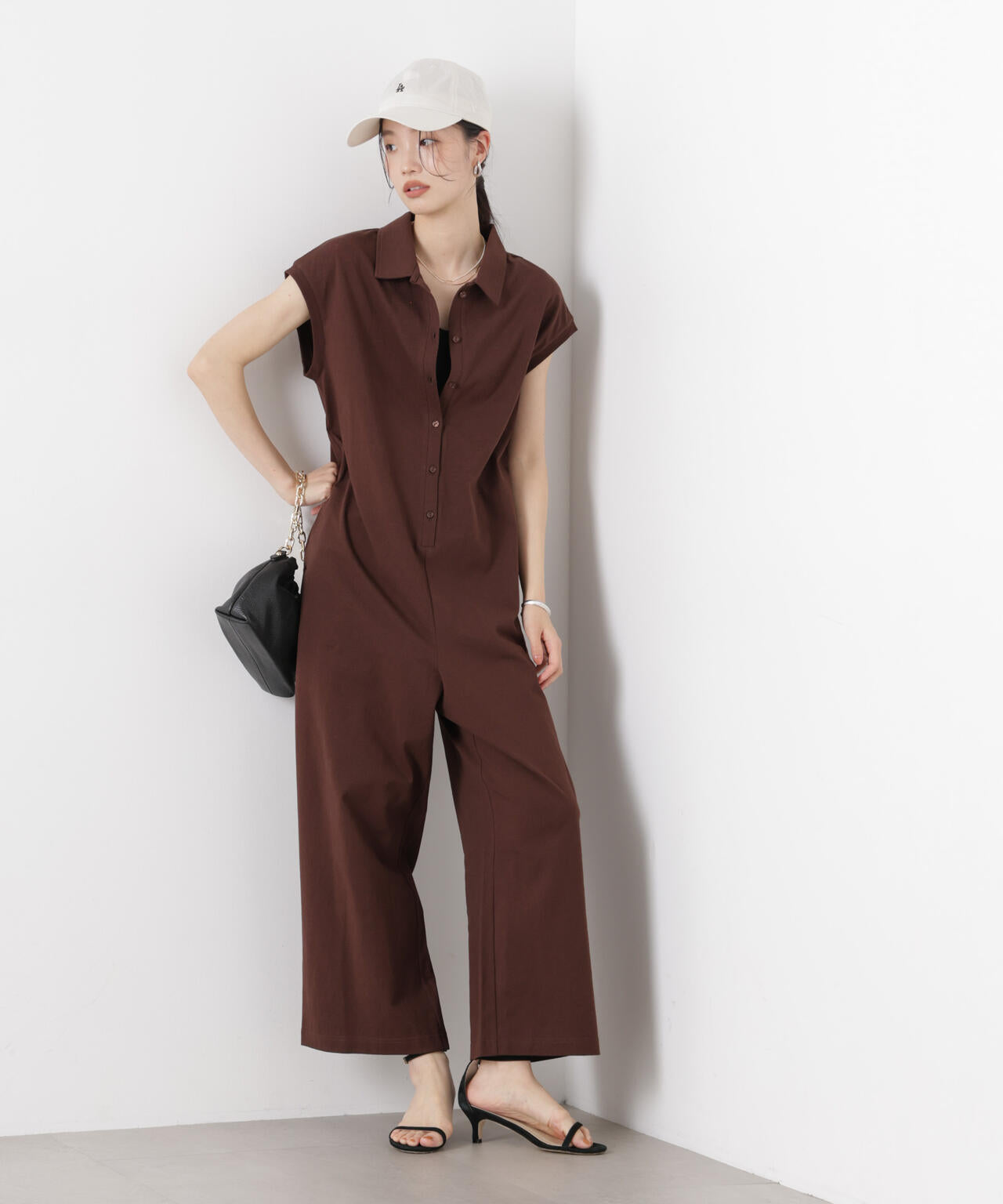 ポロサロペットカットパンツ 6736127321