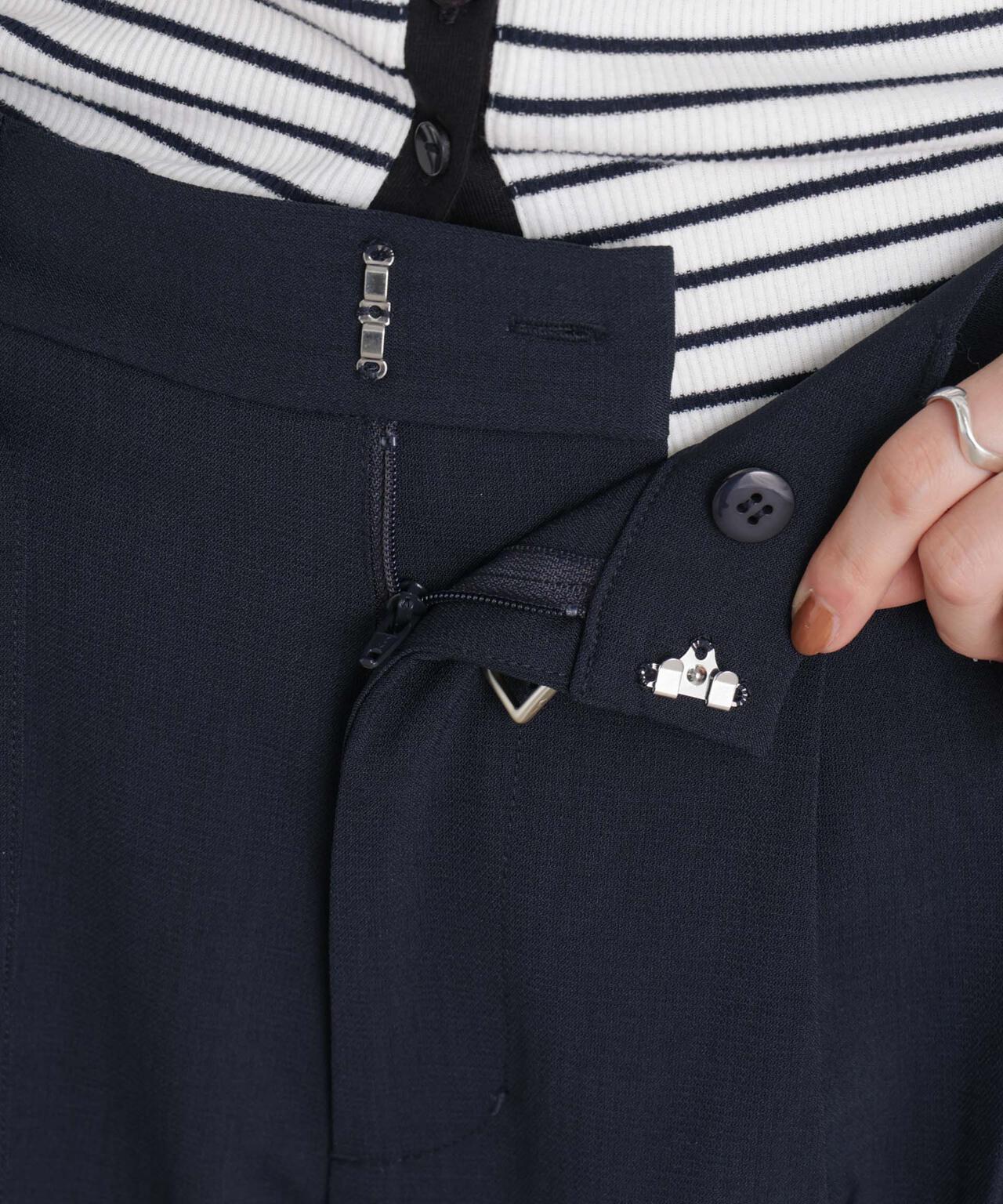 メランジストレッチベルト付ハーフパンツ(セットアップ可) 6736128300