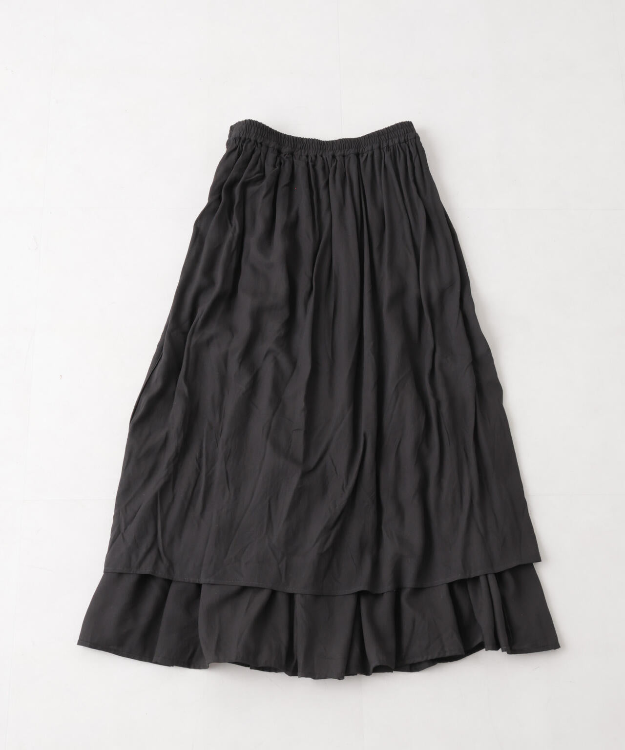 made in INDIA 切り替えギャザースカート(セットアップ可) 6736130300