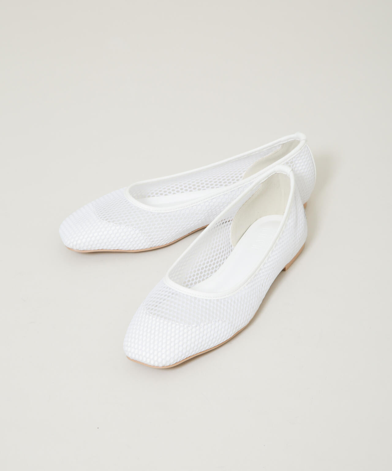 メッシュフラットパンプス 6736133303