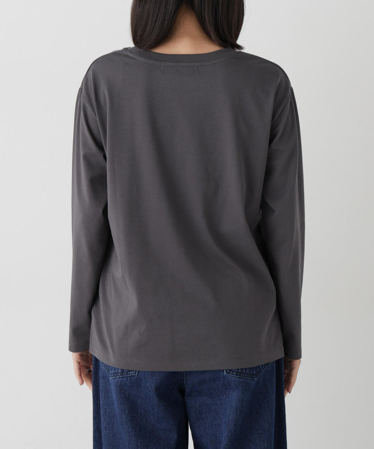 UVカット機能付ロゴプリントロングTシャツ 6736223314