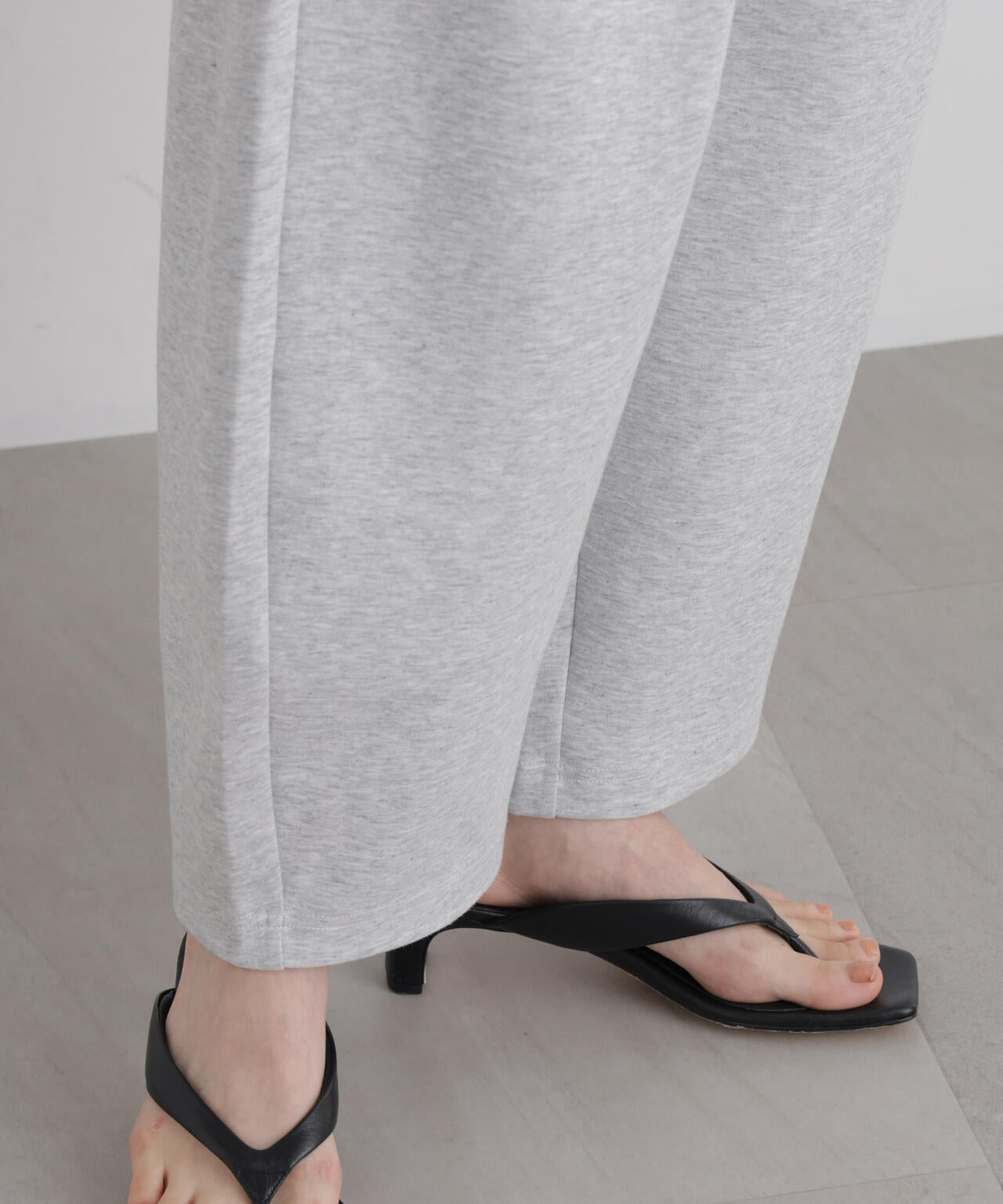 接触冷感ダンボールカットカーブシルエットパンツ(セットアップ可) 6736227306