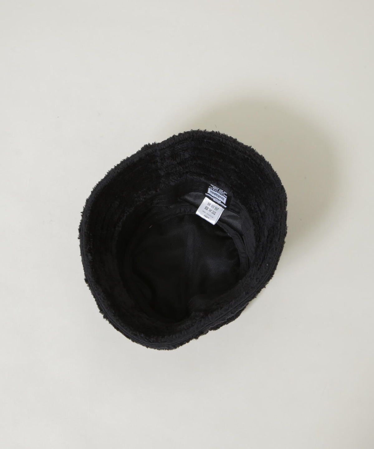 Healthknit/別注フラッグHマーク刺繍ボアハット 6736239302