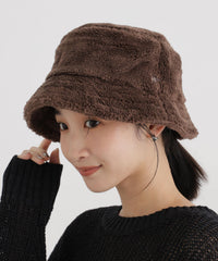 Healthknit/別注フラッグHマーク刺繍ボアハット