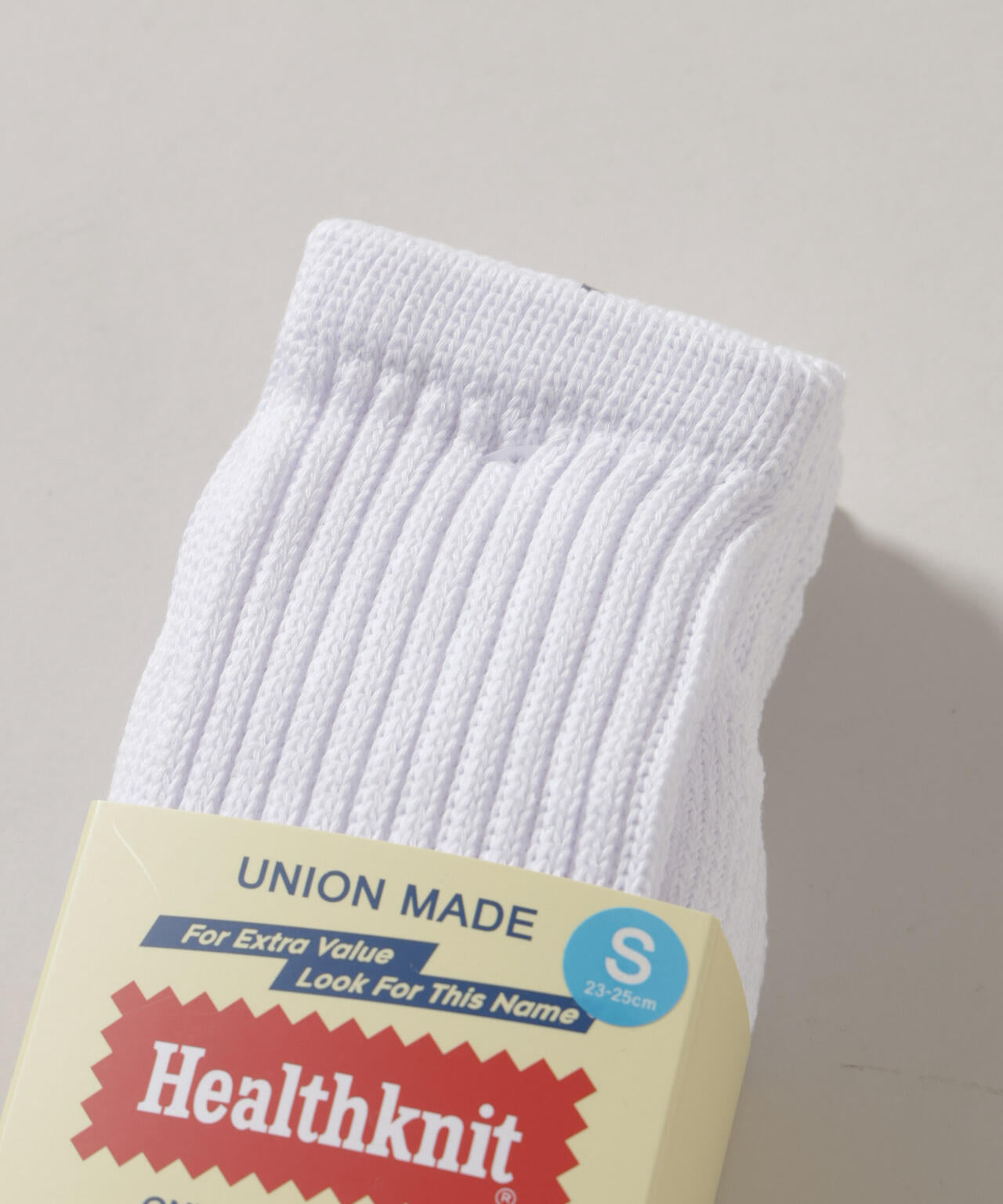 Healthknit/シンカーWHITE無地SOX 3足set 6736251300