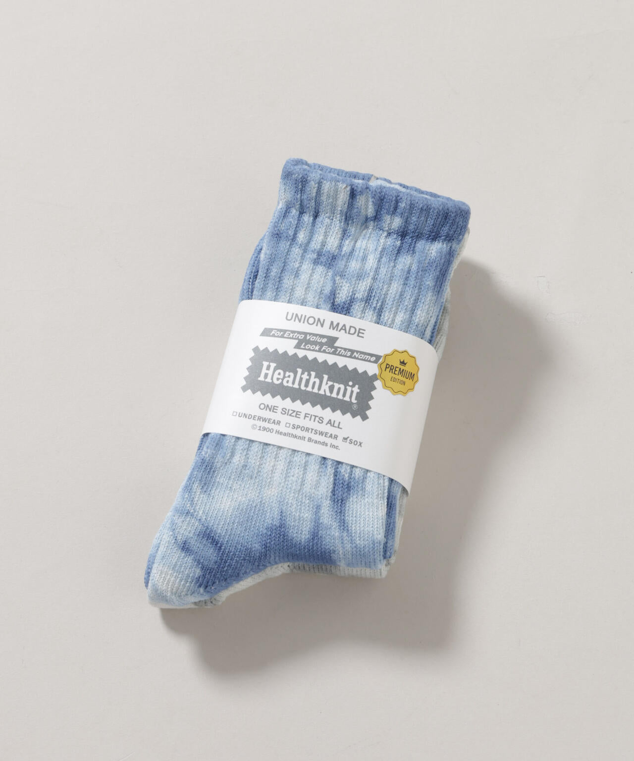 Healthknit/タイダイソックス 2足set