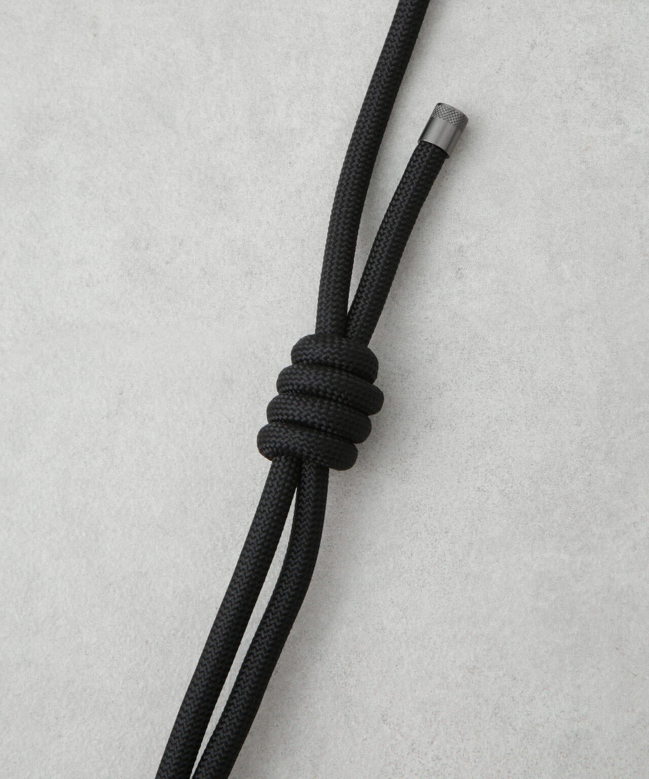 Topologie/8.0mm Rope Strap Black Solid 6705153023