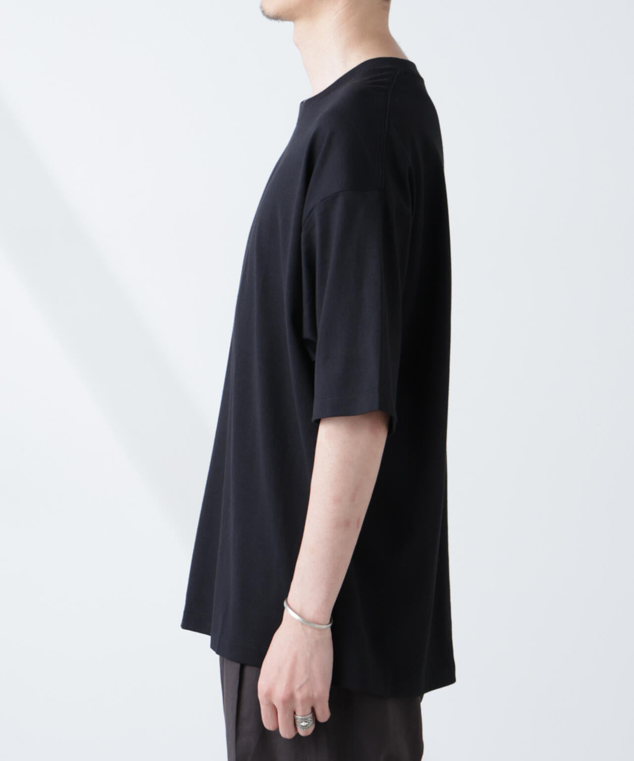 WEB限定/Anti Soaked(R)  汗染み防止 クルーネック ビッグシルエットTシャツ 6685124233