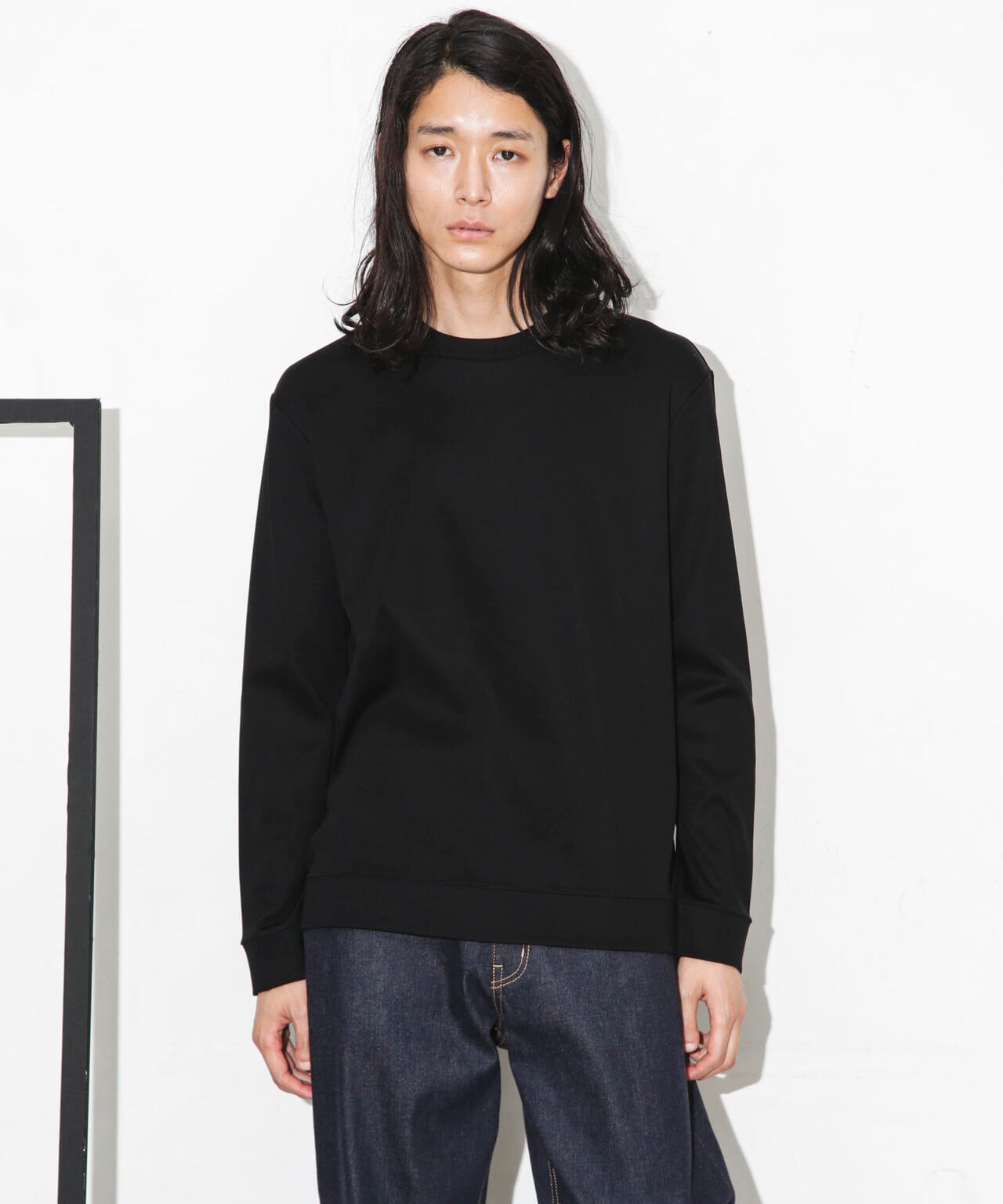 ｢FORMAL JERSEY｣クルーネックカットソー長袖 6684123205