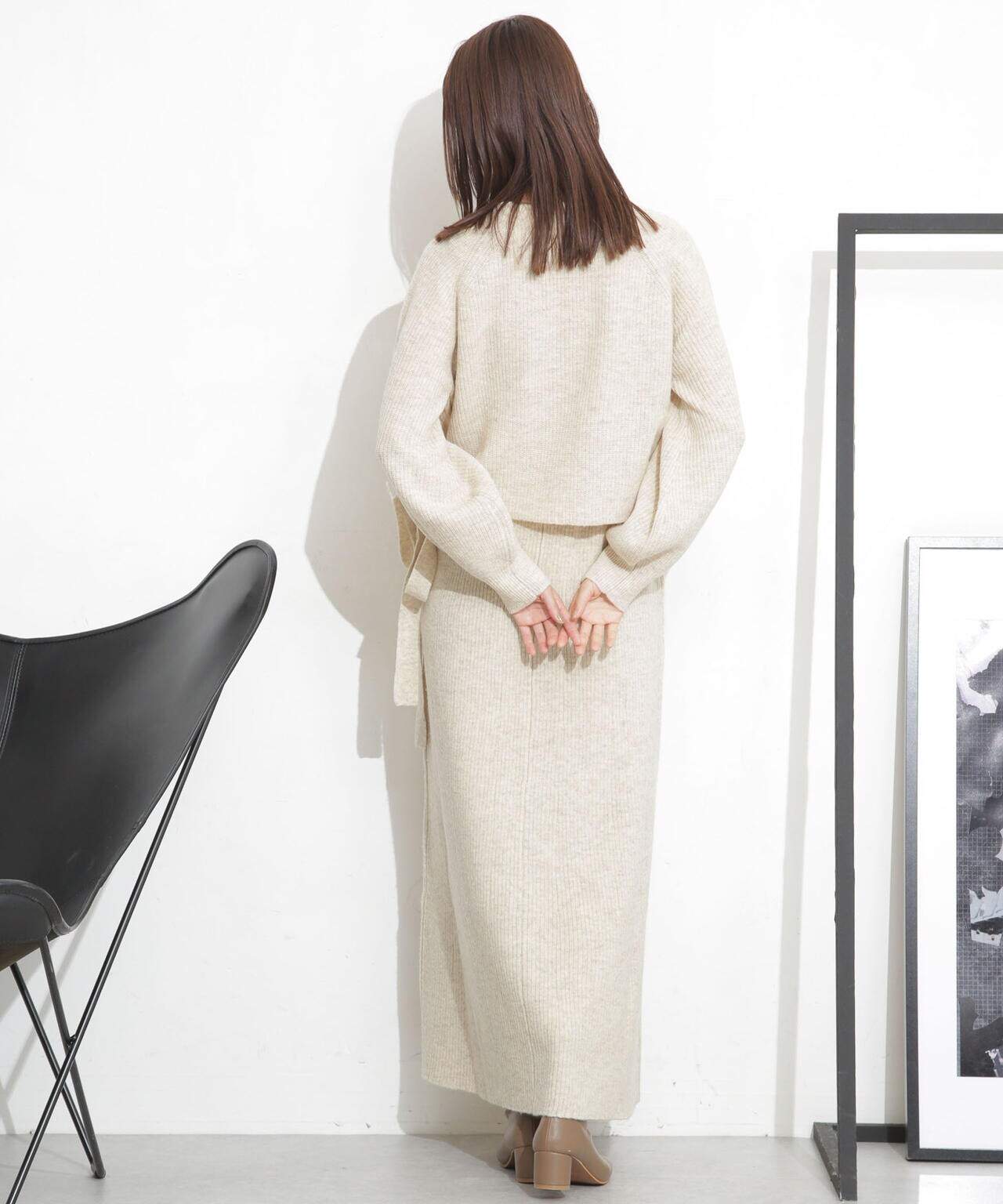 casa fline/カシュクールカーディガンセットドレス 6713219040