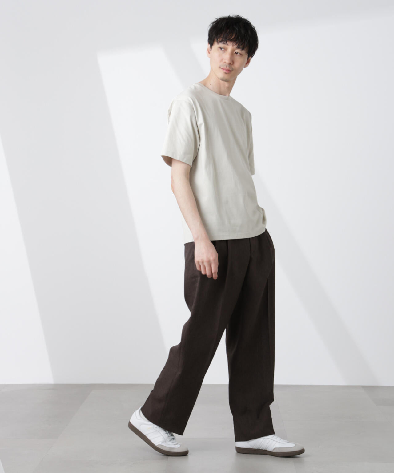 パネルボーダーTシャツ 半袖 6725124230