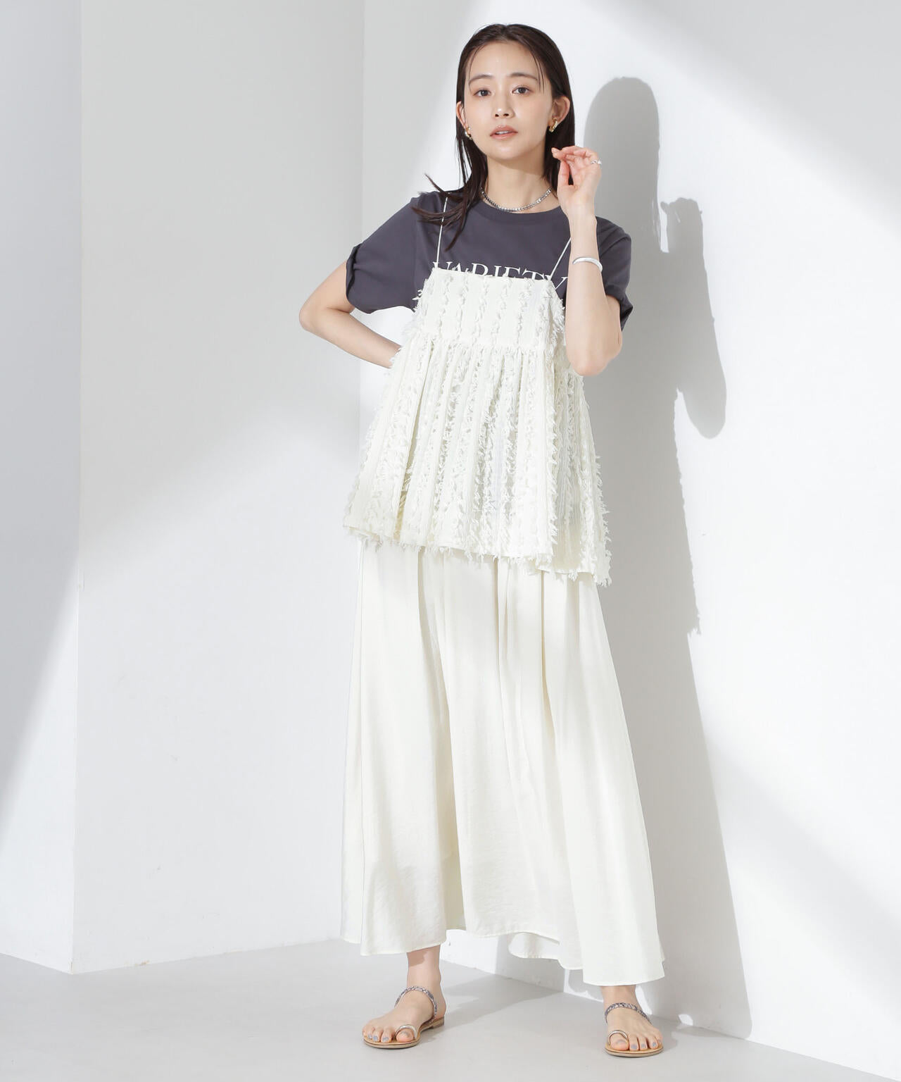 シアーボリュームスカート 6735130314