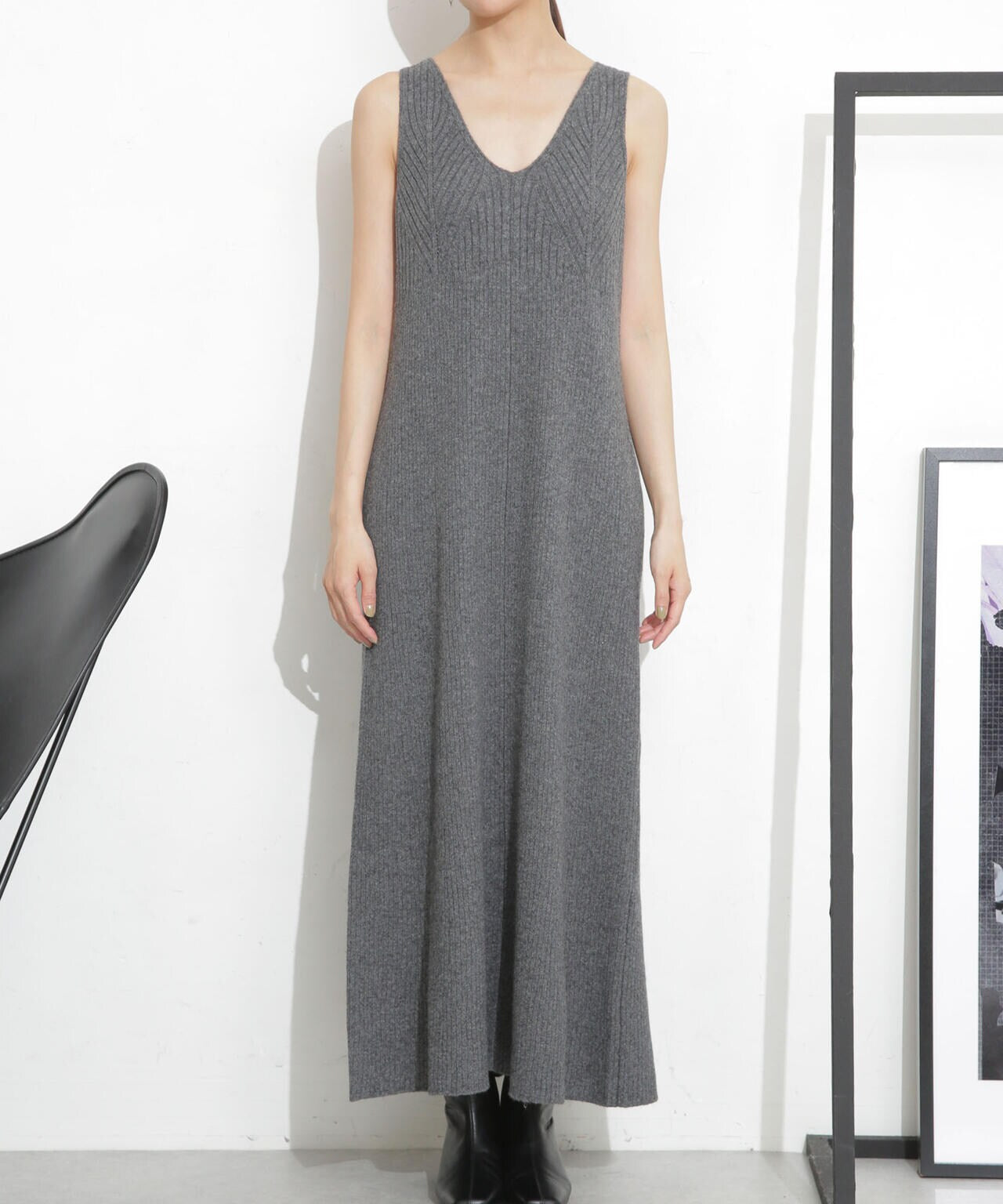 casa fline/カシュクールカーディガンセットドレス 6713219040