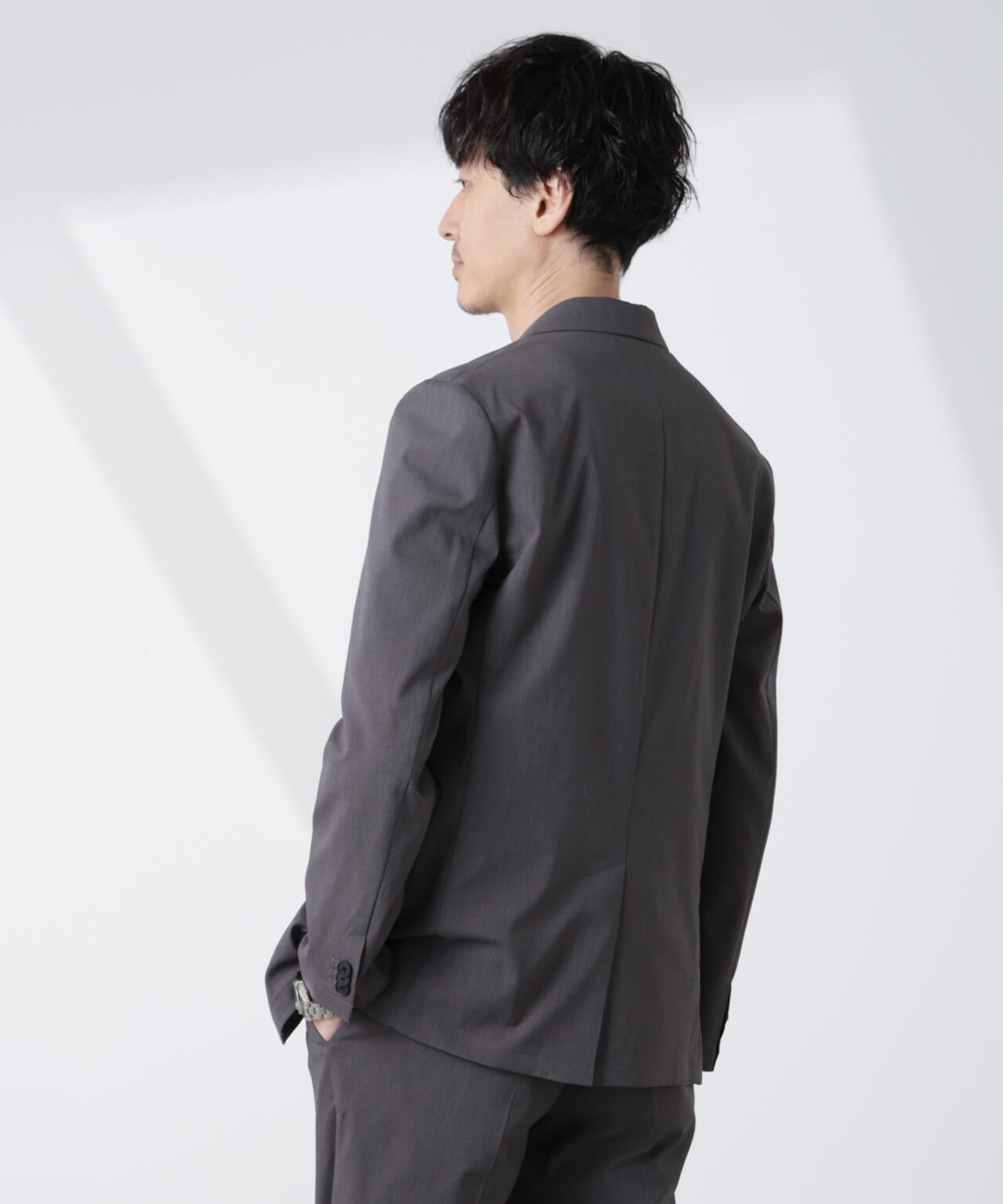 ｢Damerino｣TEXBRID(R)×ECOBLUEトロストレッチセットアップ 6685118206