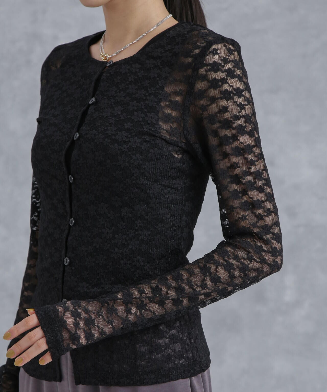 Baum und Pferdgarten/JOSINE Lace Stretch トップス 6714123054