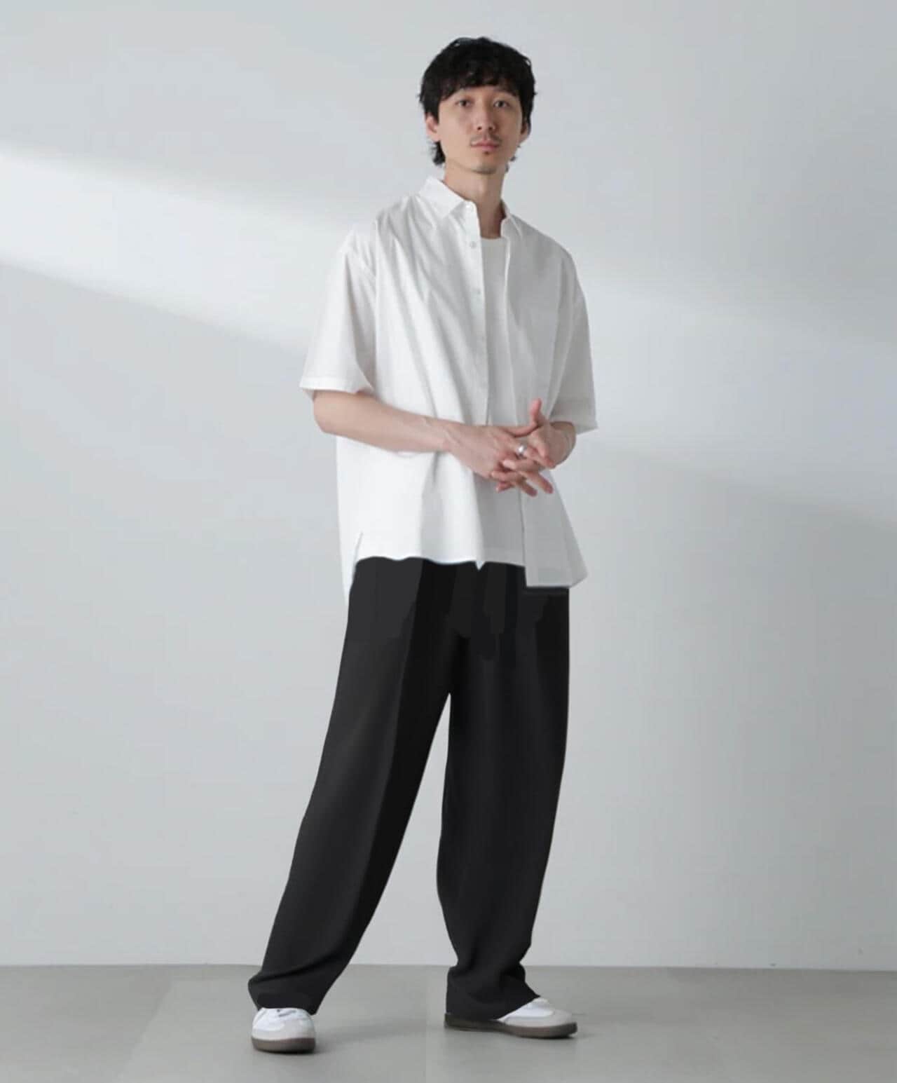 BIGシャンブレーシャツ 半袖 6724221215