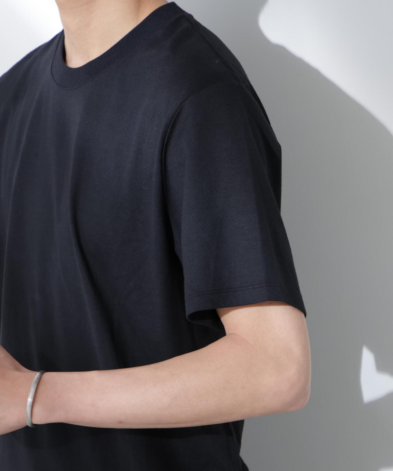 Anti Soaked(R) 汗染み防止 クルーネック レギュラーシルエットTシャツ 6685124202