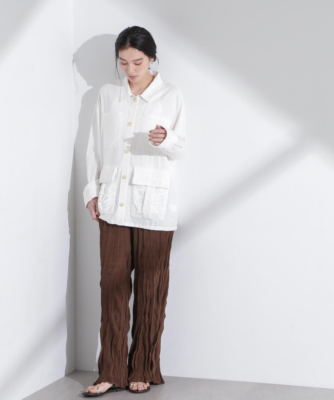 Gongdid Design/Wavy pants 6715127049