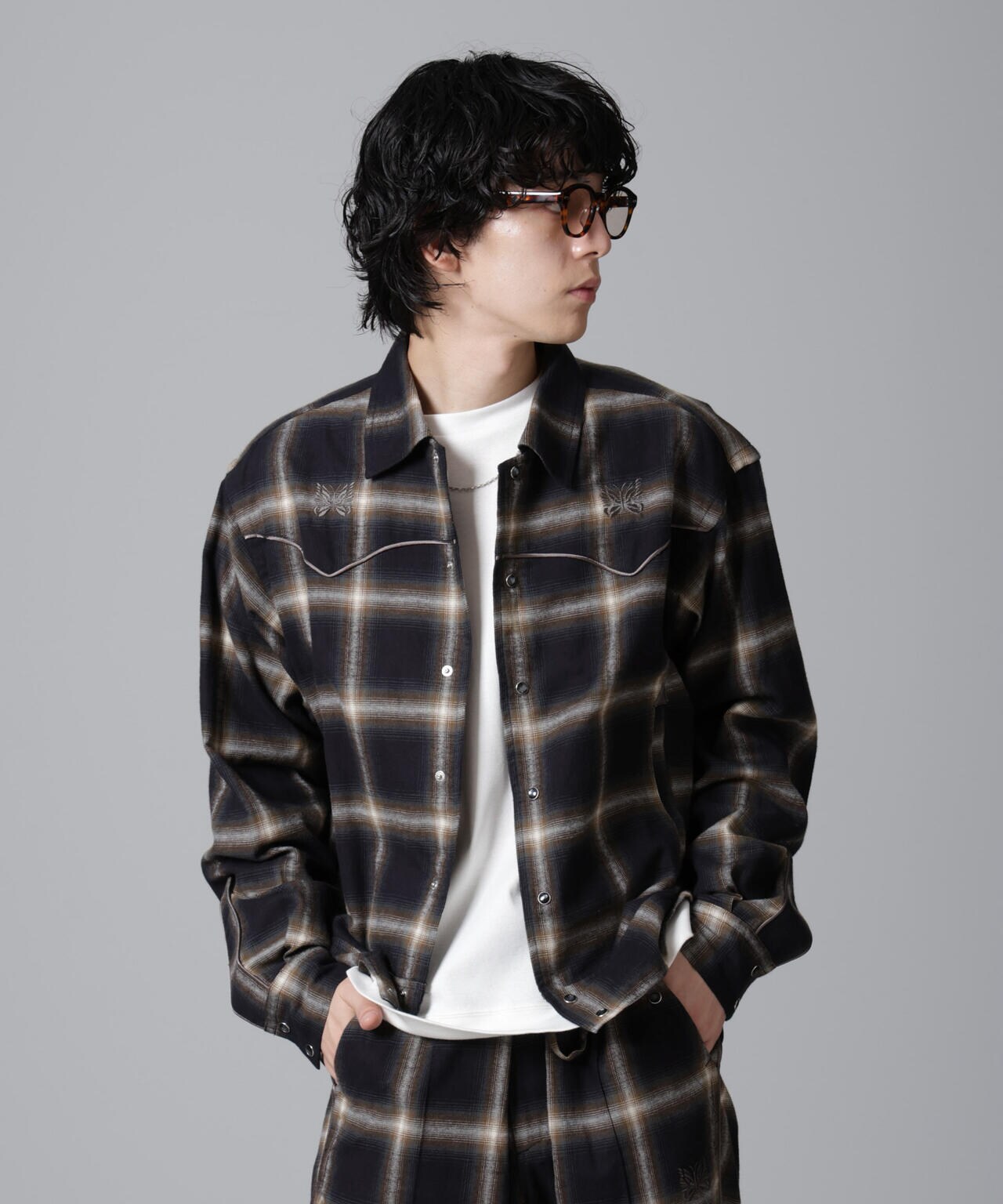 Needles/別注 Piping Cowboy Jacket(セットアップ可) 6704212075