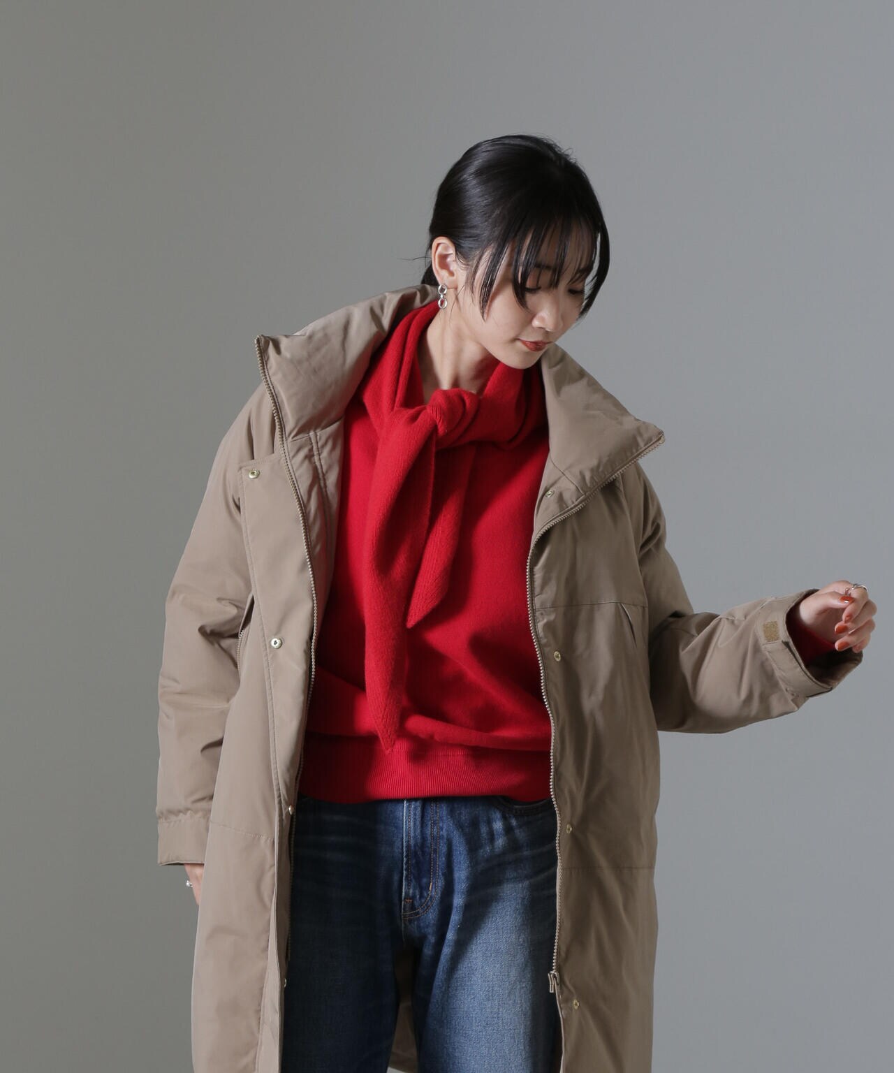 ETHERMALOFT(R)中綿スタンドコート 6694212310