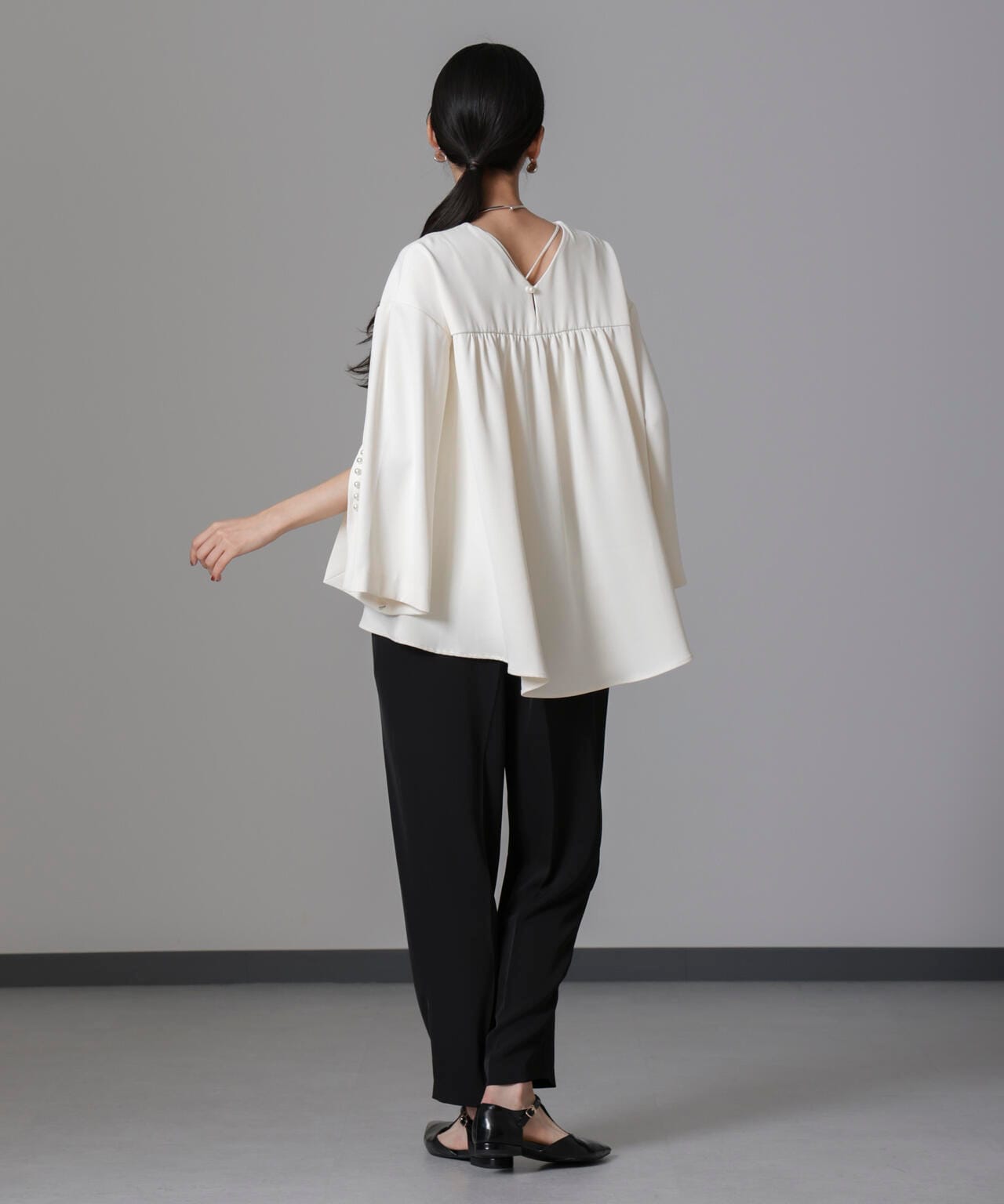 troisiemechaco/DOUBLE CLOTH セットアップパンツ 6714229002