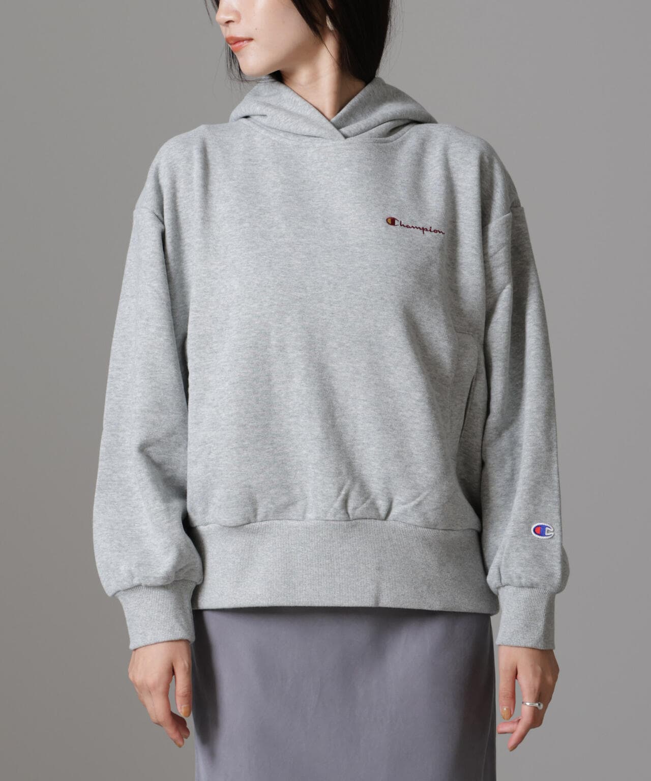 Champion/HOODED SWEATSHIRT 6714223032