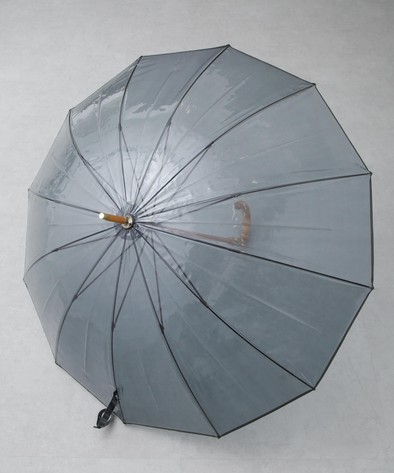 Traditional Weatherwear/CLEAR UMBRELLA BAMBOO 6715153001