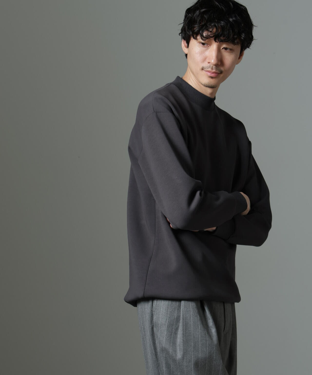 ダンボールドローストリングリブプルオーバー 6684223238