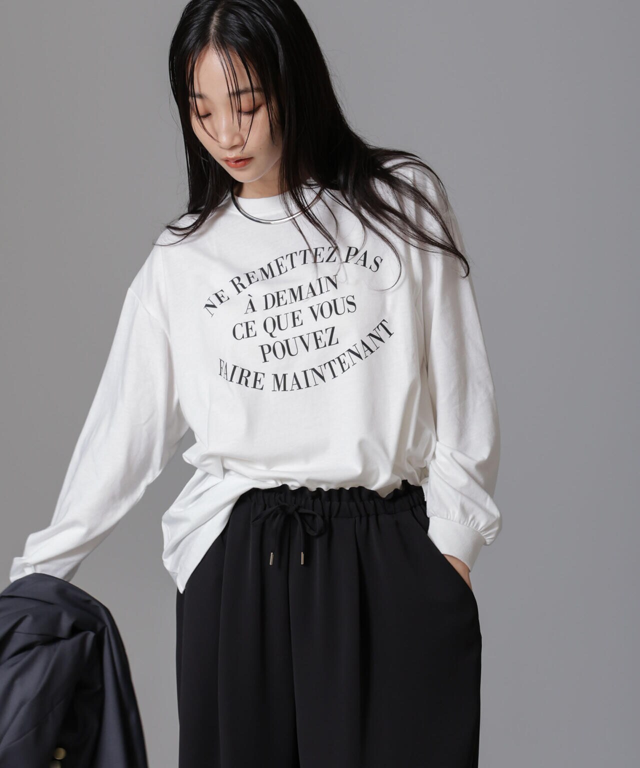 ロゴロングスリーブＴシャツ 6734223316